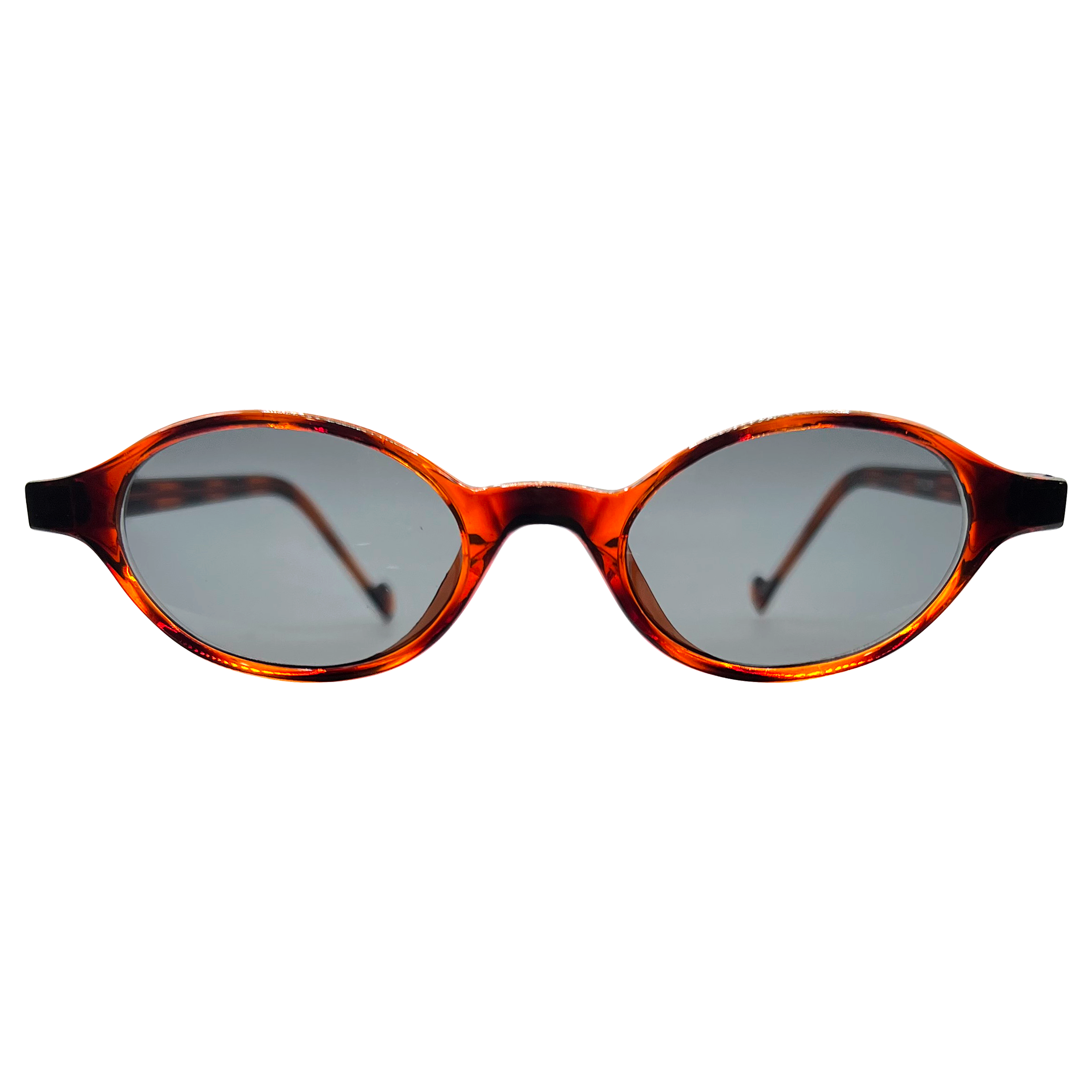 BITZ Tortoise/Super Dark Oval Sunglasses