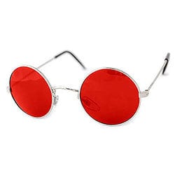 blackerby red silver sunglasses
