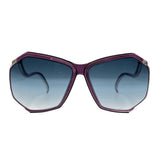 BOOGIE Purple 80s Sunglasses-Giant Vintage Eyewear