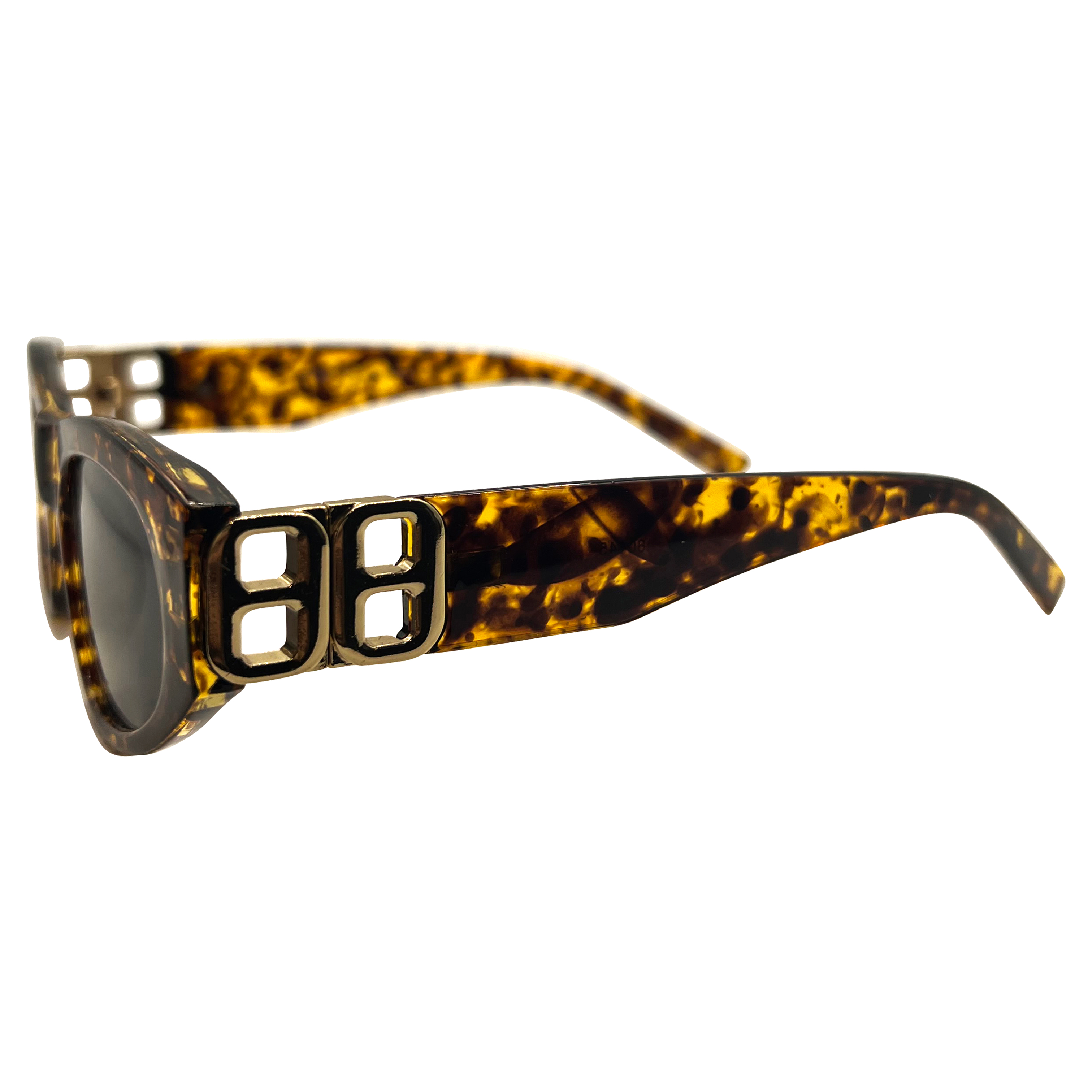 BOWLS Tortoise Cat-Eye Sunglasses