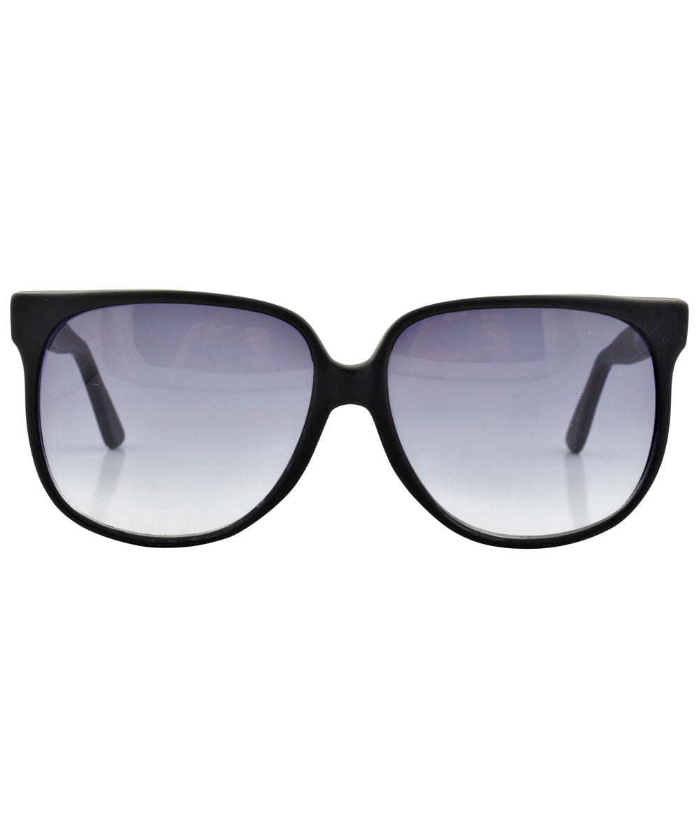 Shop BRILL black vintage fashion forward sunglasses for men | Giant ...
