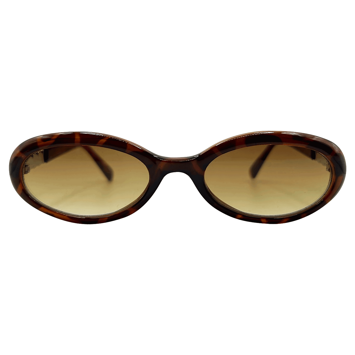 BRIT BRIT Oval SunglassesTortoise with White Stone/Brown-Giant Vintage Eyewear