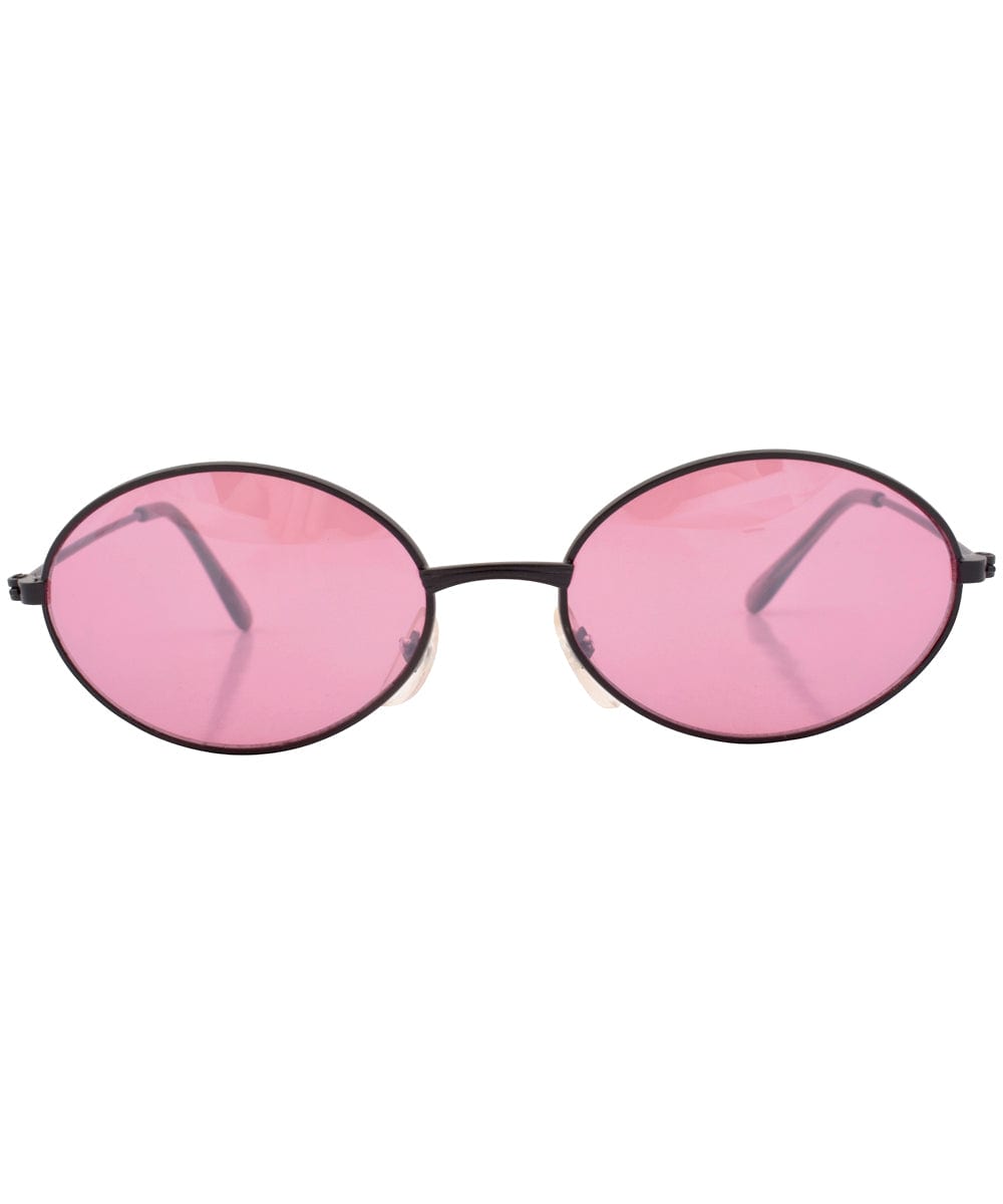 bruce black pink sunglasses
