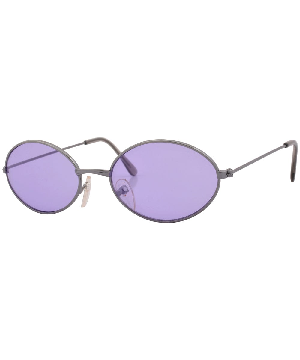 bruce purple gun sunglasses