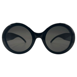 BUBBLE Round SunglassesBlack/Super Dark-Giant Vintage Eyewear