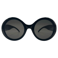 BUBBLE Round SunglassesBlack/Super Dark-Giant Vintage Eyewear