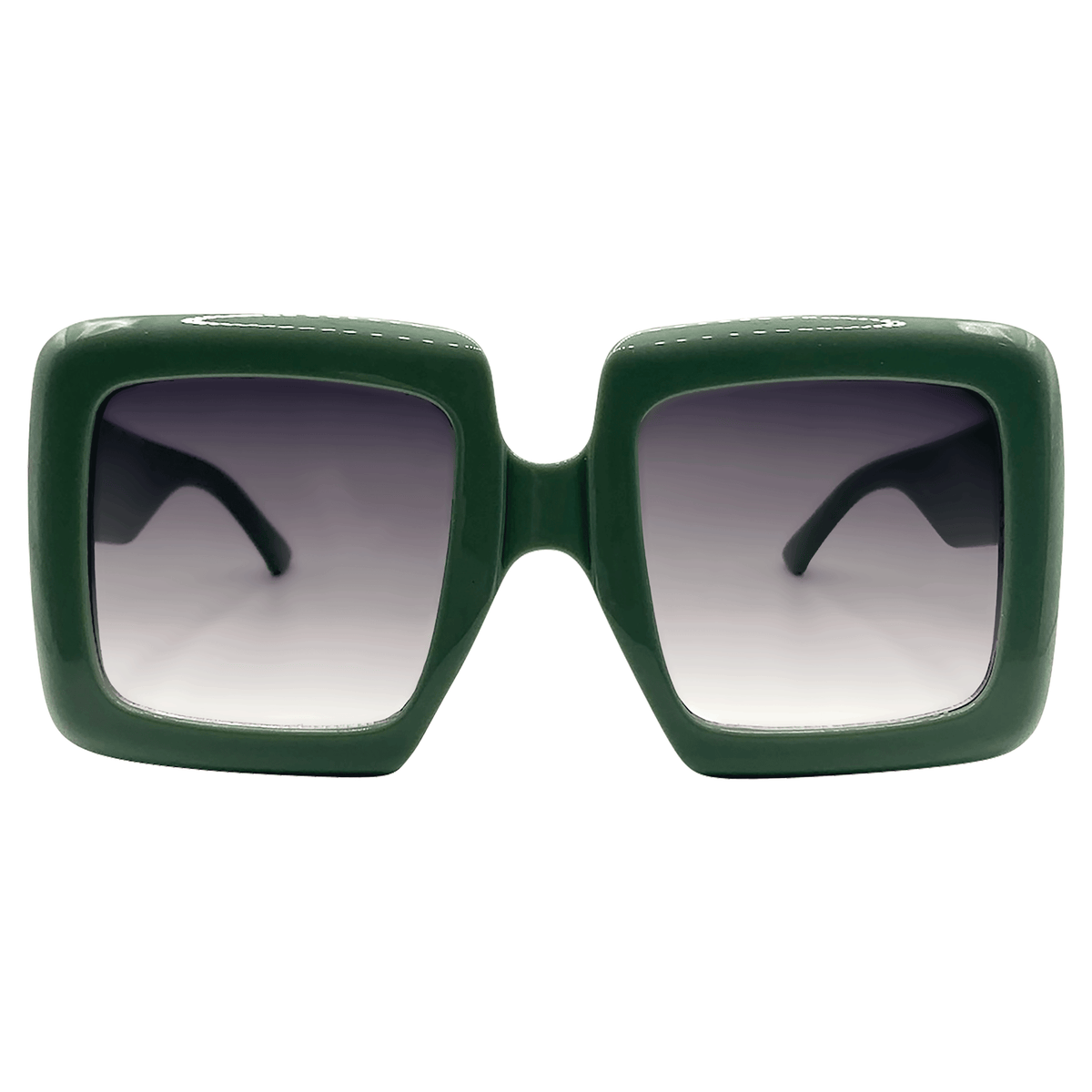 BLOCKS 70s-Inspired Square SunglassesMint-Giant Vintage Eyewear