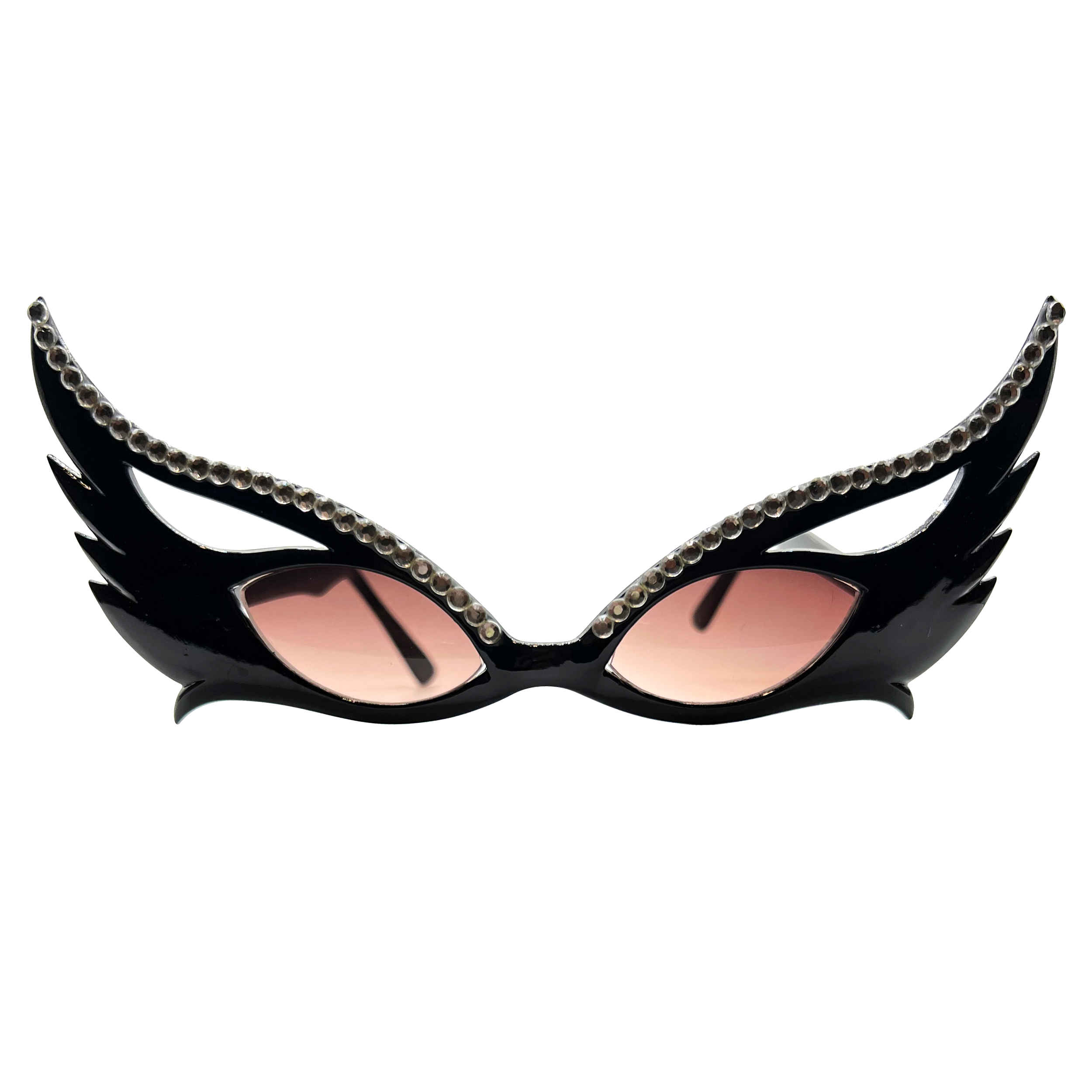 BUNNY Black/Smoke Cat-Eye Sunglasses