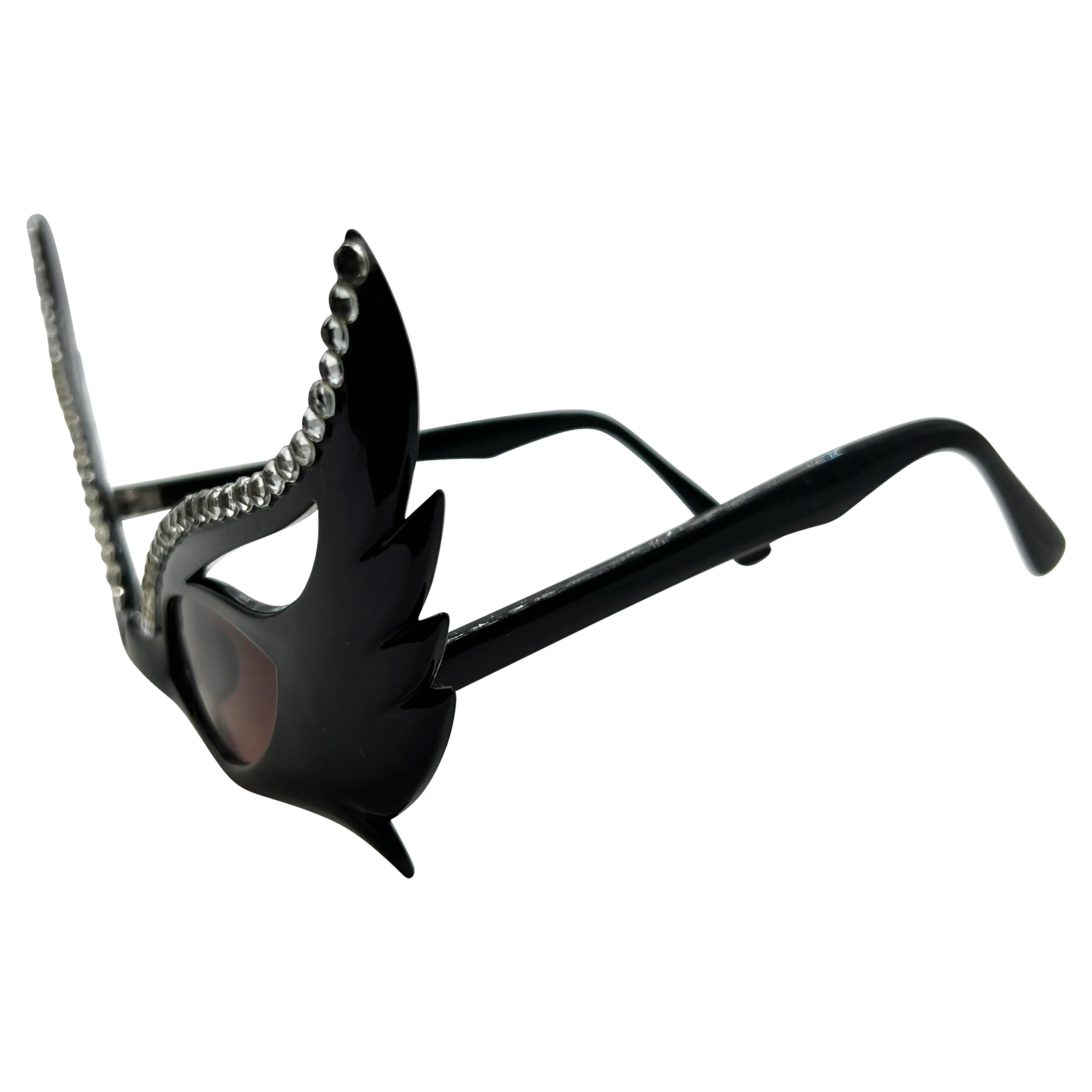 BUNNY Black/Smoke Cat-Eye Sunglasses