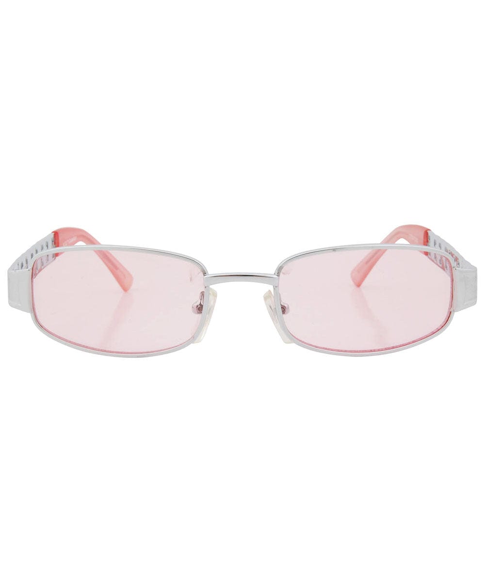 butabi silver pink sunglasses