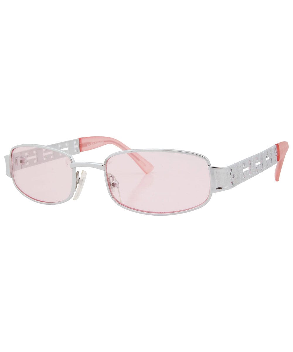 butabi silver pink sunglasses