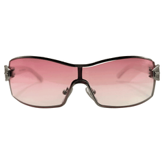 BUTTONS Y2K SunglassesWhite/Pink-Giant Vintage Eyewear