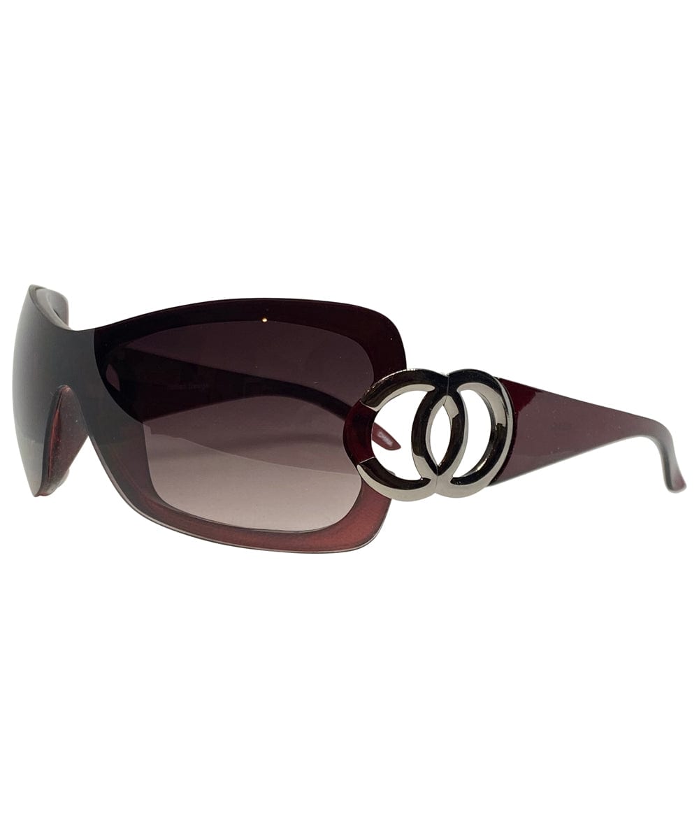 CHANCHAL Ruby Shield Sunglasses