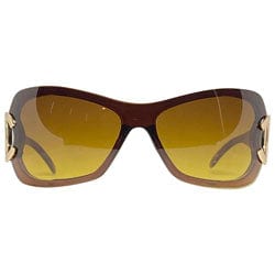 CHANCHAL Amber Shield Sunglasses