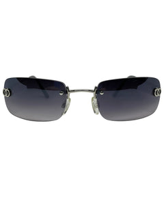 CHANTEL Smoke-Giant Vintage Eyewear