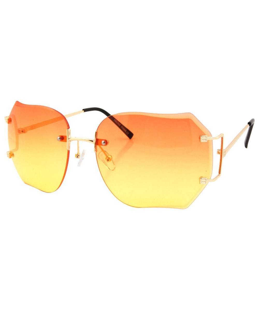 chirp orange yellow sunglasses