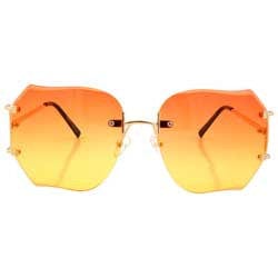 chirp orange yellow sunglasses
