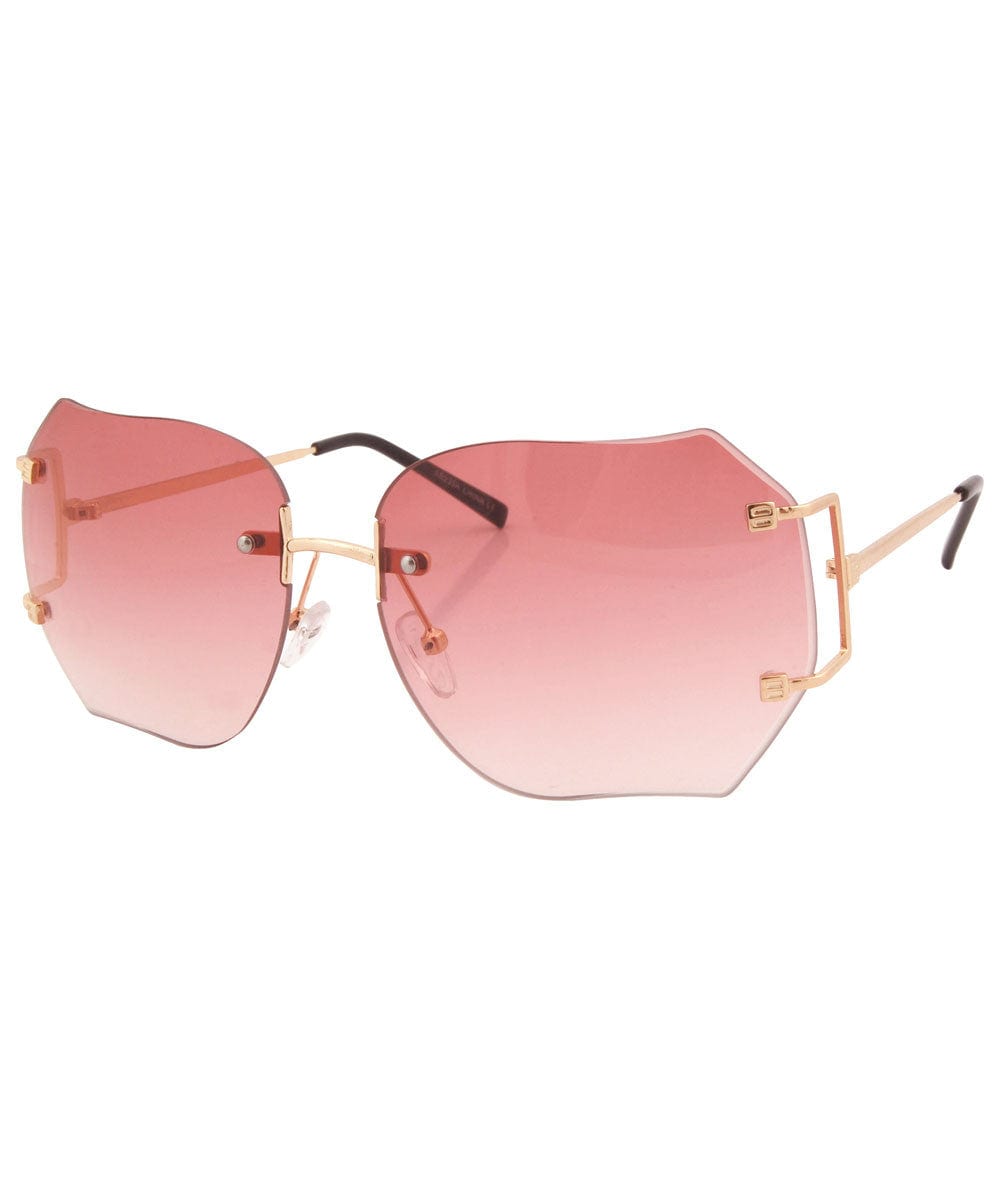 chirp rose sunglasses