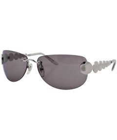 rimless sunglasses