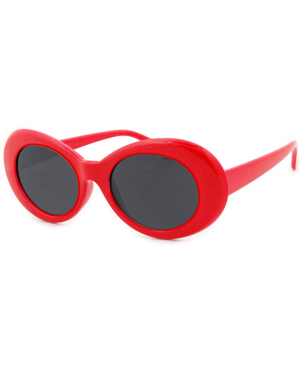 cobain red smoke sunglasses