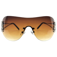 COBRA Amber/Silver-Giant Vintage Eyewear