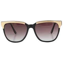 coupe gold sunglasses