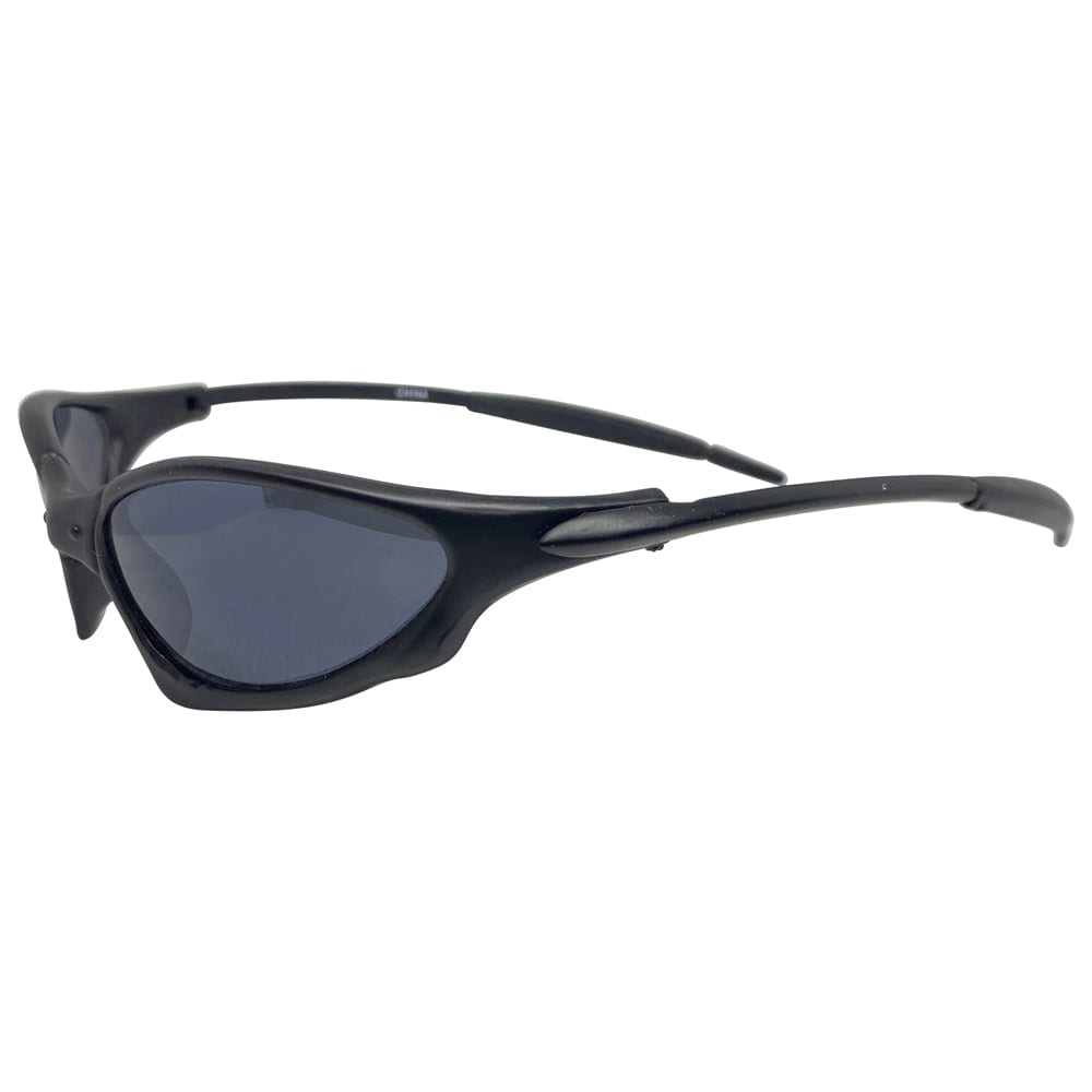 COWBOYZ Matte Black Cat-Eye Sunglasses