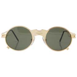 crowned gold sunglasses