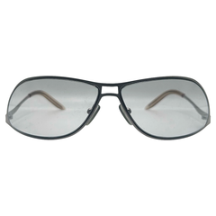 CYBORG Futuristic SunglassesSmoke-Giant Vintage Eyewear