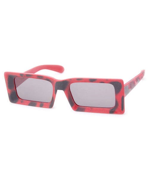 deuce red black sunglasses