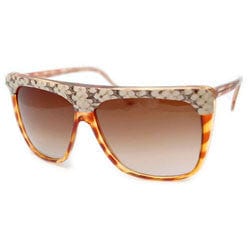 diamondback tortoise tan sunglasses