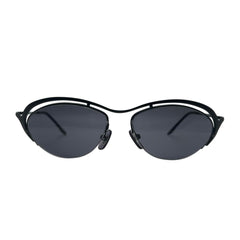 DIMENSIONS Futuristic SunglassesBlack/Super Dark-Giant Vintage Eyewear