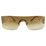 DRAMA Amber/Gold-Giant Vintage Eyewear