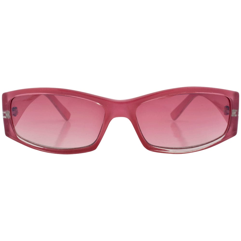 DREAMTOPIA Crystal Pink Square Sunglasses