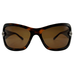 DROP TOP Y2K Round SunglassesTortoise / Brown-Giant Vintage Eyewear