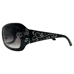 DROP TOP Y2K Round Sunglasses-Giant Vintage Eyewear