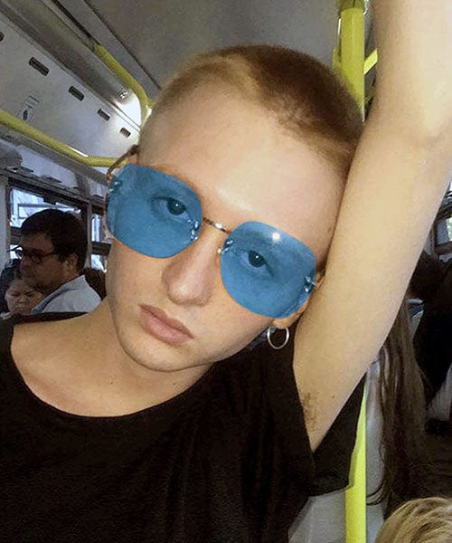 dulce blue sunglasses