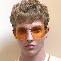 dulce orange sunglasses