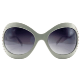 ELTON Oversized Sunglasseswhite-Giant Vintage Eyewear