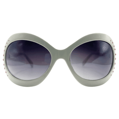 ELTON Oversized Sunglasseswhite-Giant Vintage Eyewear