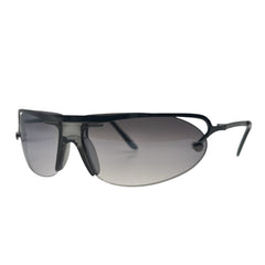 ENTERPRISE Gunmetal Grey/Smoke Sports Sunglasses-Giant Vintage Eyewear
