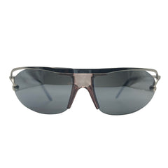 ENTERPRISE Silver Mauve/Silver Dark Sports Sunglasses-Giant Vintage Eyewear