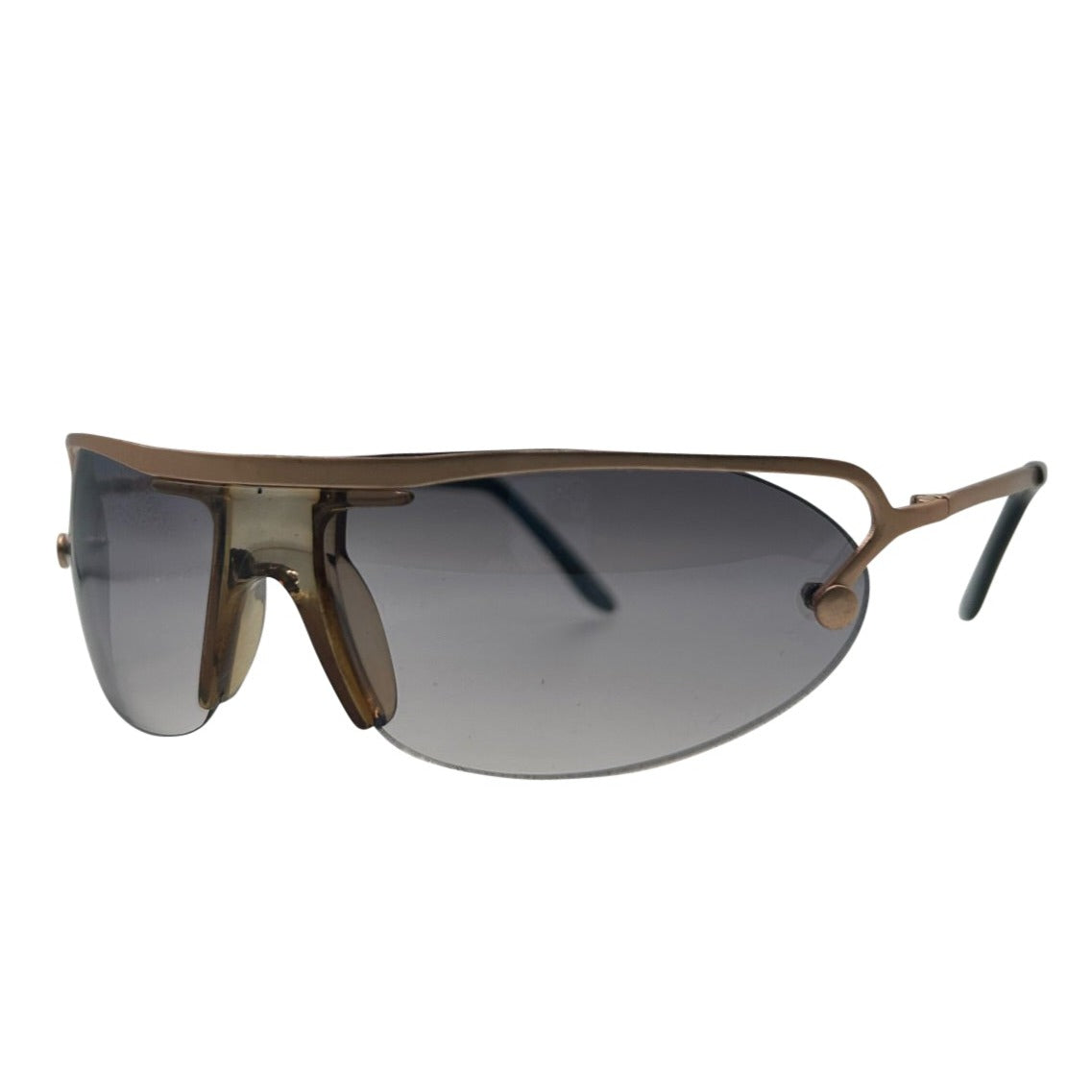 ENTERPRISE Gold Sports Sunglasses-Giant Vintage Eyewear