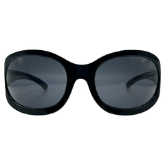EQUIPT Oversized SunglassesBlack/Super Dark-Giant Vintage Eyewear