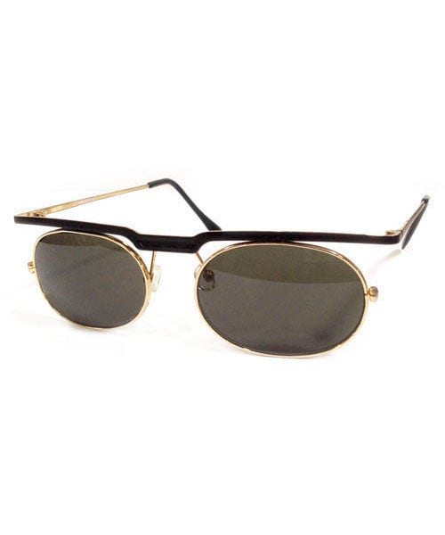 espy black gold sunglasses