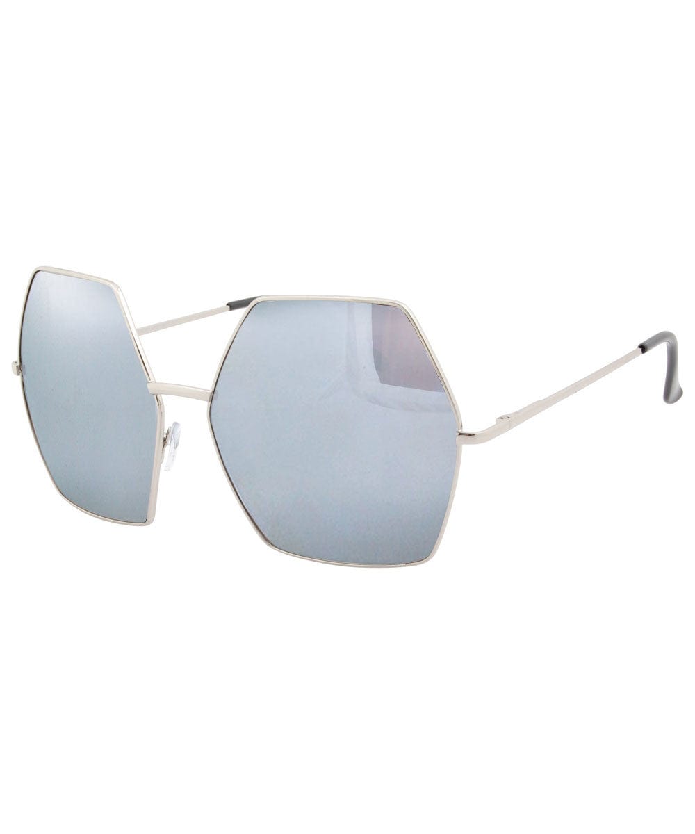 fab silver mirrored sunglasses