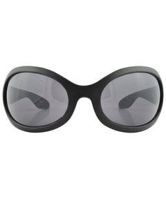 FIFTY SEVEN 90s Oversized SunglassesMatte Black/Super Dark-Giant Vintage Eyewear