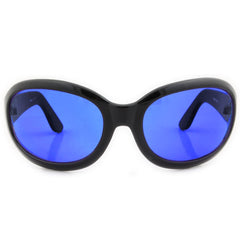 FIFTY SEVEN 90s Oversized SunglassesBlue-Giant Vintage Eyewear