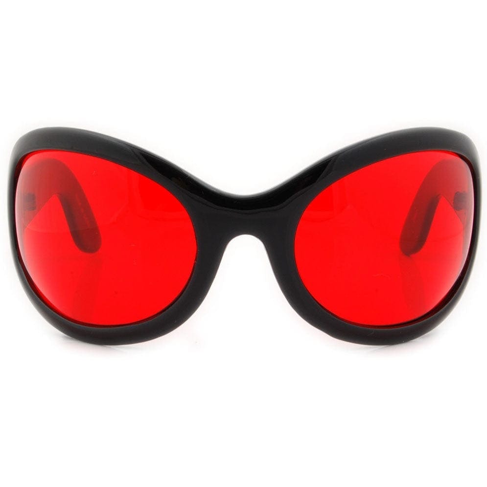 BIGGIE 90s Oversized Bug-Eye Sunglasses