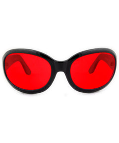 FIFTY SEVEN 90s Oversized SunglassesRed-Giant Vintage Eyewear